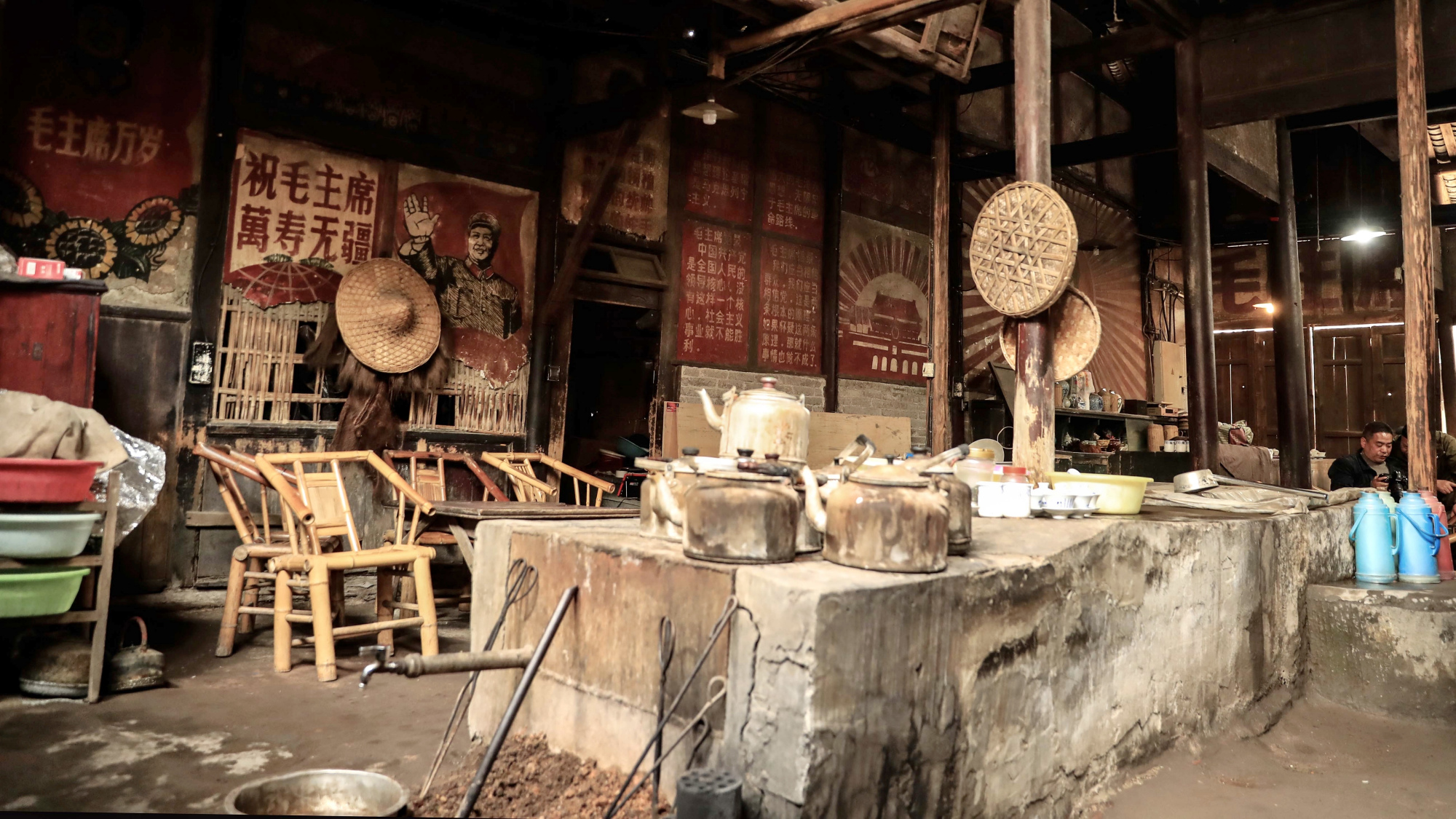 成都"观音阁老茶馆"拍摄记