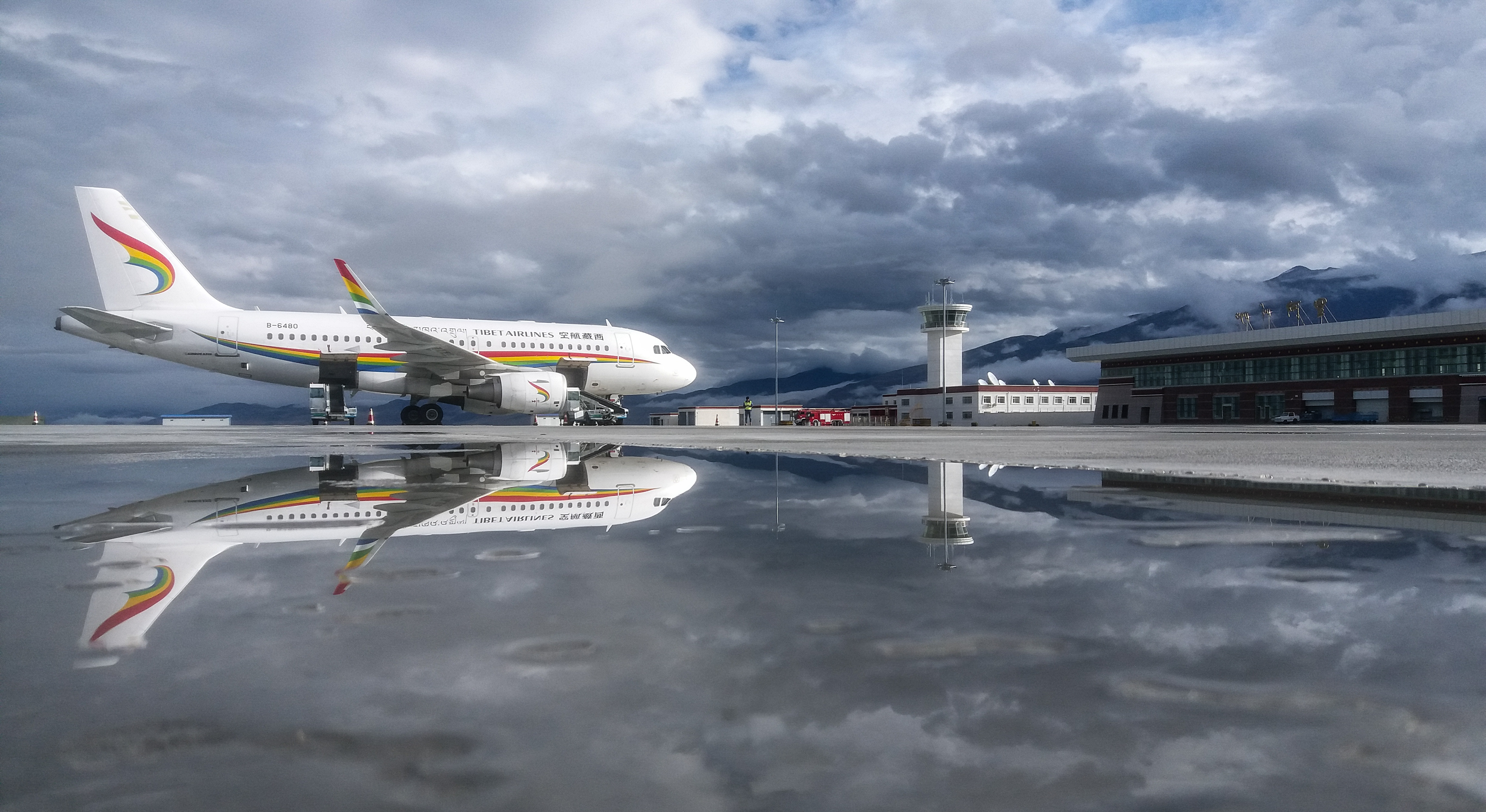 西藏阿里昆莎机场通航10周年(5)