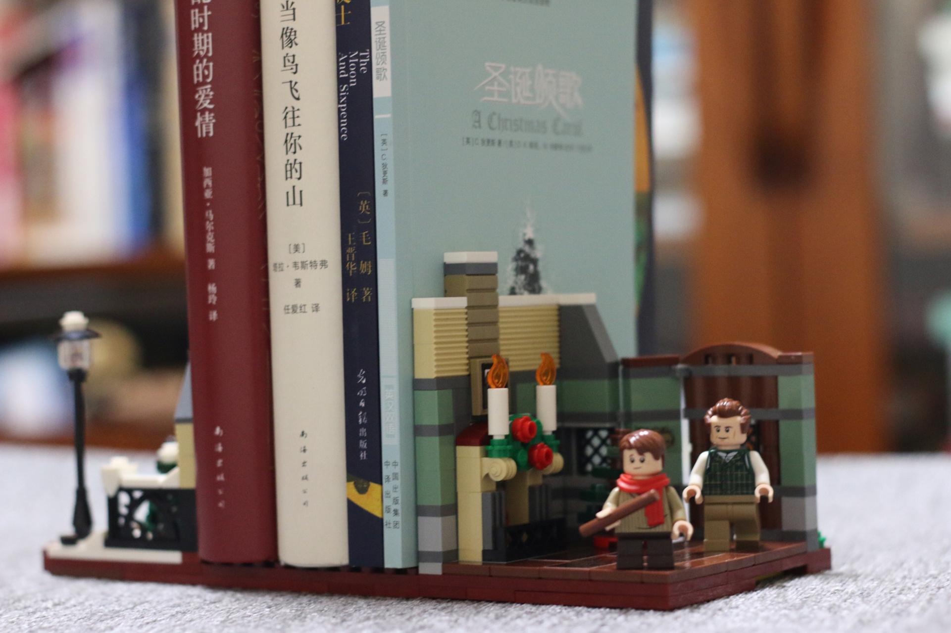 图纸分享|乐高40410套内moc书立 乐高40410圣诞颂歌 致敬查尔斯狄更斯