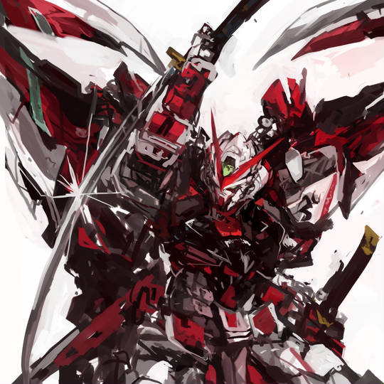 高达seed世界的集大成之机体——异端高达红色机改