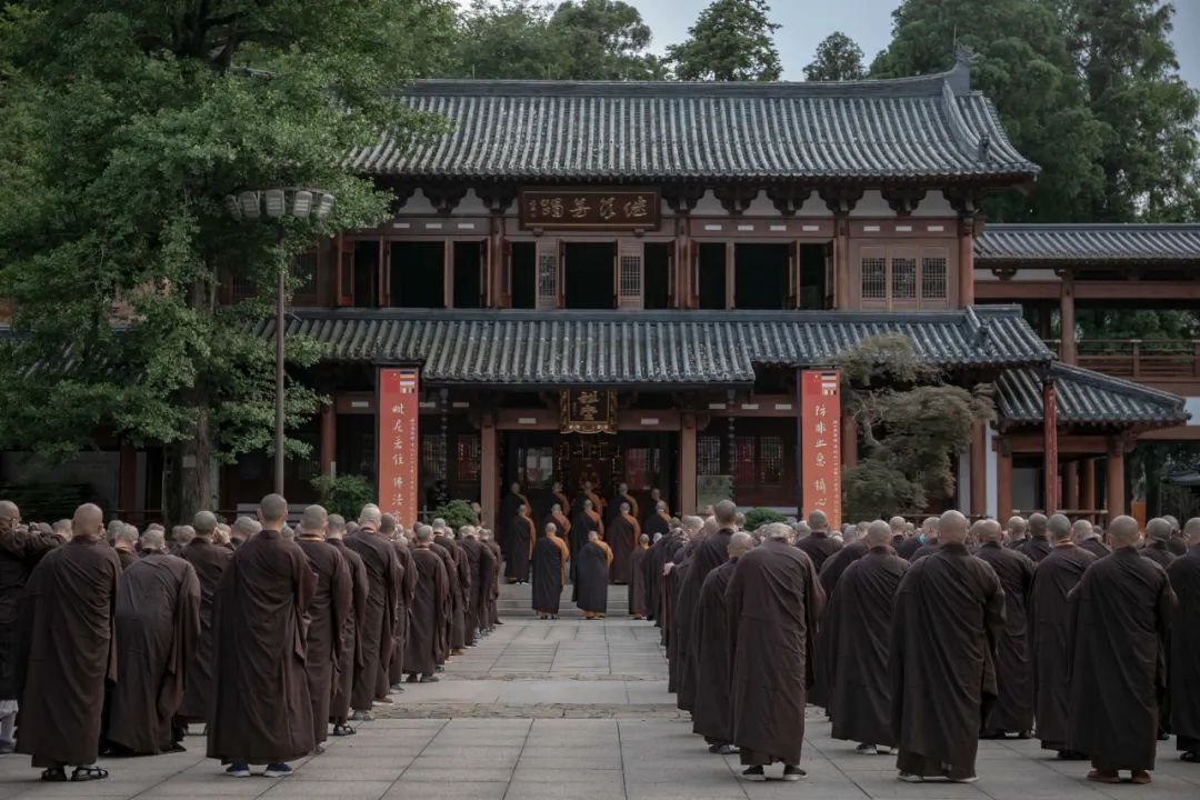 径山万寿禅寺壬寅年传戒法会初坛二坛圆满