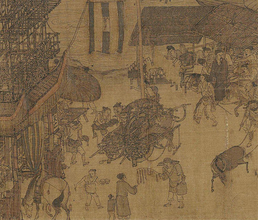 价值连城的中国十大传世名画之七:北宋·张择端《清明上河图》