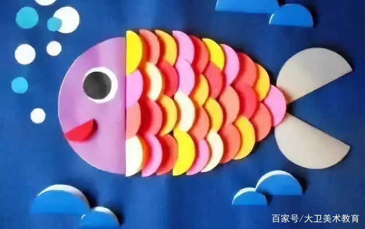 超赞的入门级手工贴纸画火速收藏每一张都是艺术