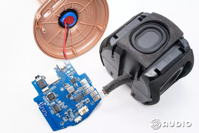 内置双9w大喇叭 低音增强振膜,唱吧k歌宝 歌唱家d10麦克风拆解