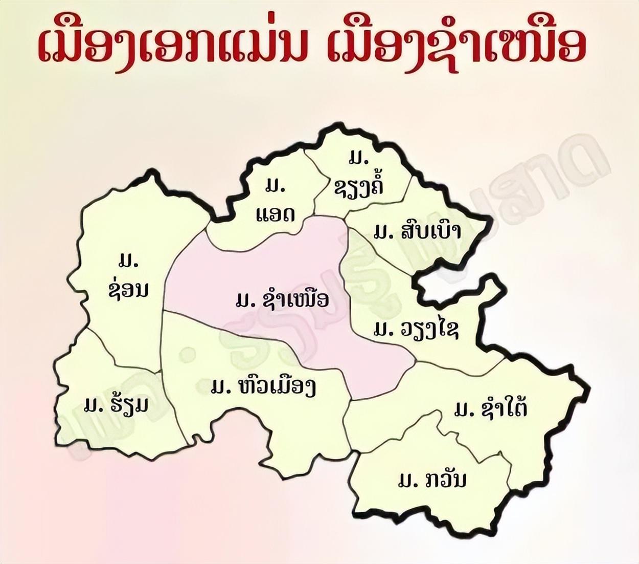 老挝面积图片