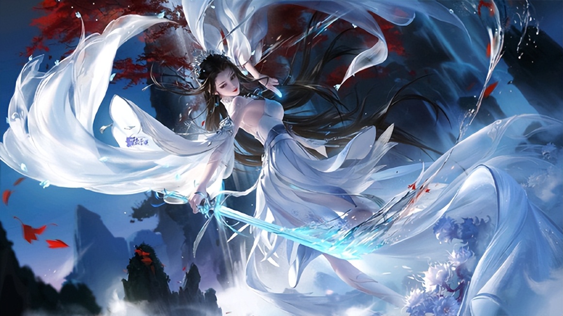 国漫女神生日图,完美三女主清漪第一,最强还是陆雪琪