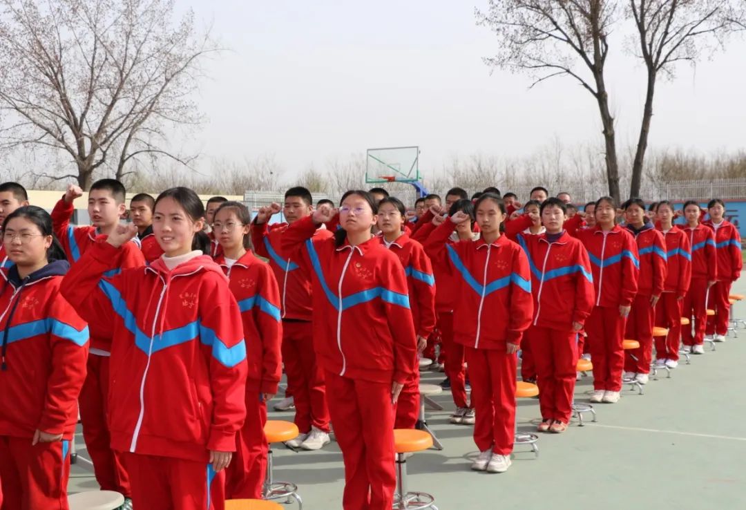 北京市大兴区定福庄中学举办2023届百日誓师大会