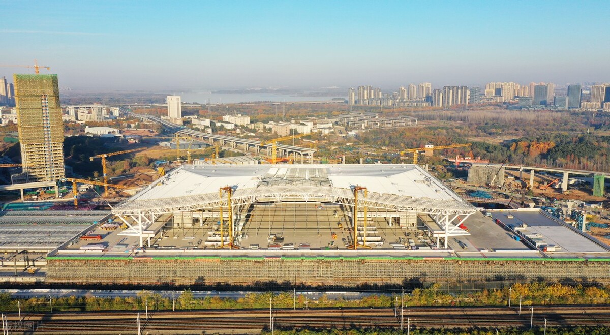 安徽新合肥西站建设忙 预计2025年开通运营