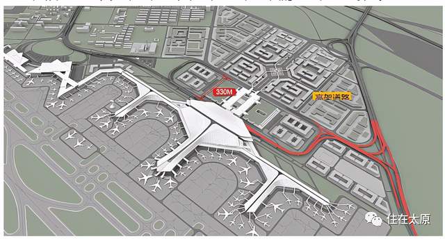 太原武宿国际机场地图图片