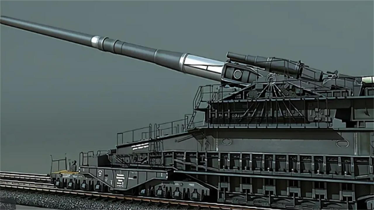 一战的黑科技巴黎大炮,发射一次口径就大一圈,德军视若珍宝