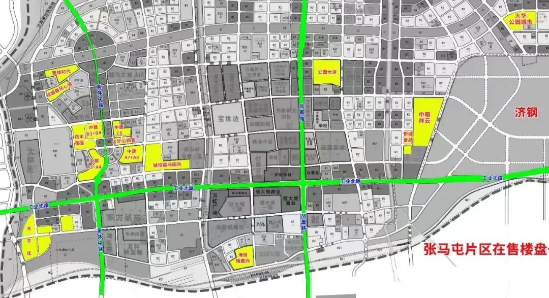 张马片区最新规划图图片