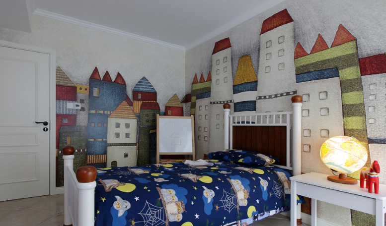 儿童房墙绘应该怎么选?不同年龄段选择不同,注意了!