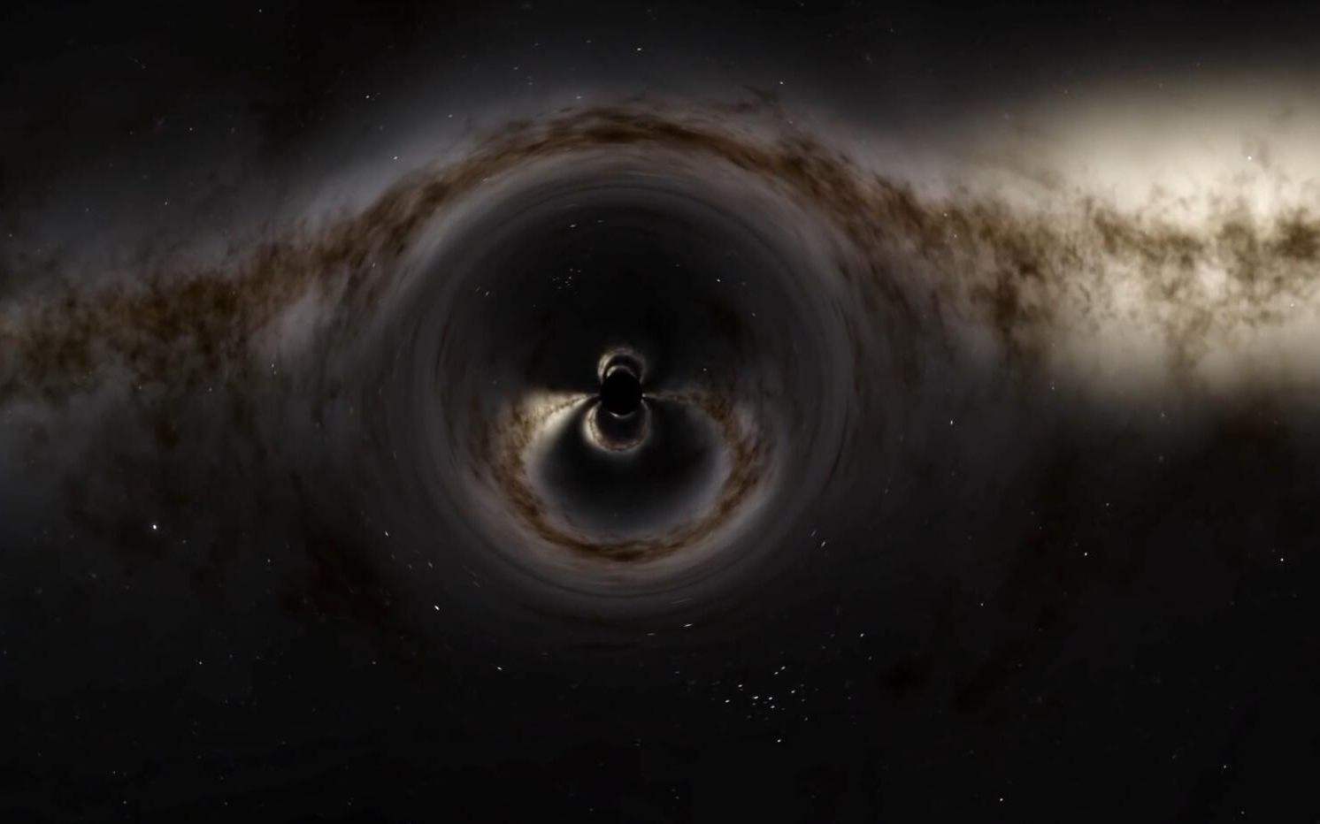麒麟座黑洞图片