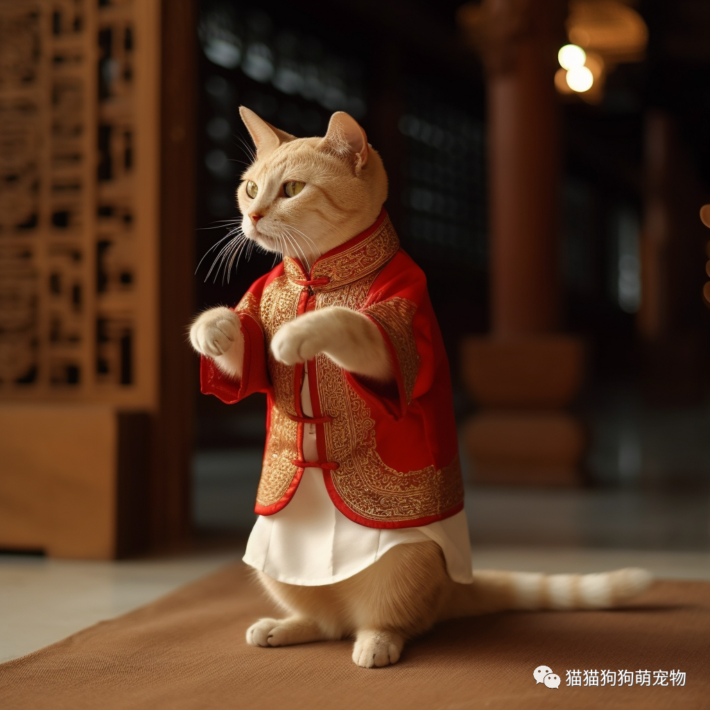 猫咪练太极?12张令人捧腹的猫咪功夫照片!