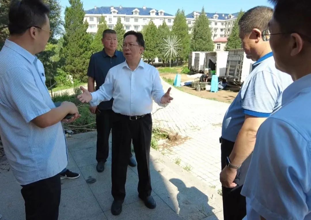 马新明到穆家峪镇调研指导工作