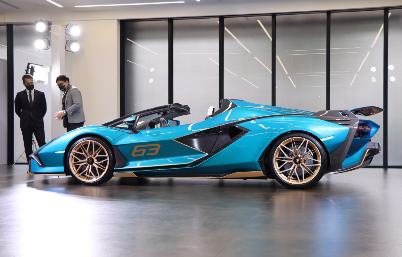 超跑中稀有物种,全球限量19部的兰博基尼sian roadster