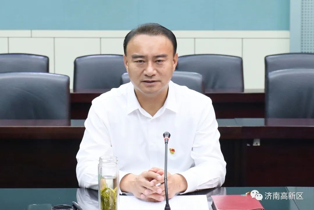 焦卫星到济南高新区应急系统开展党史学习教育专题宣讲