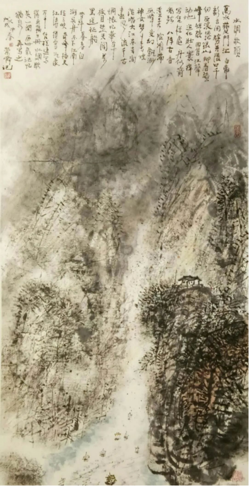 可圈可点 周崇舜以山水育花鸟