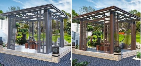 多种庭院凉亭设计图你家院子适合哪种凉亭快来选一款