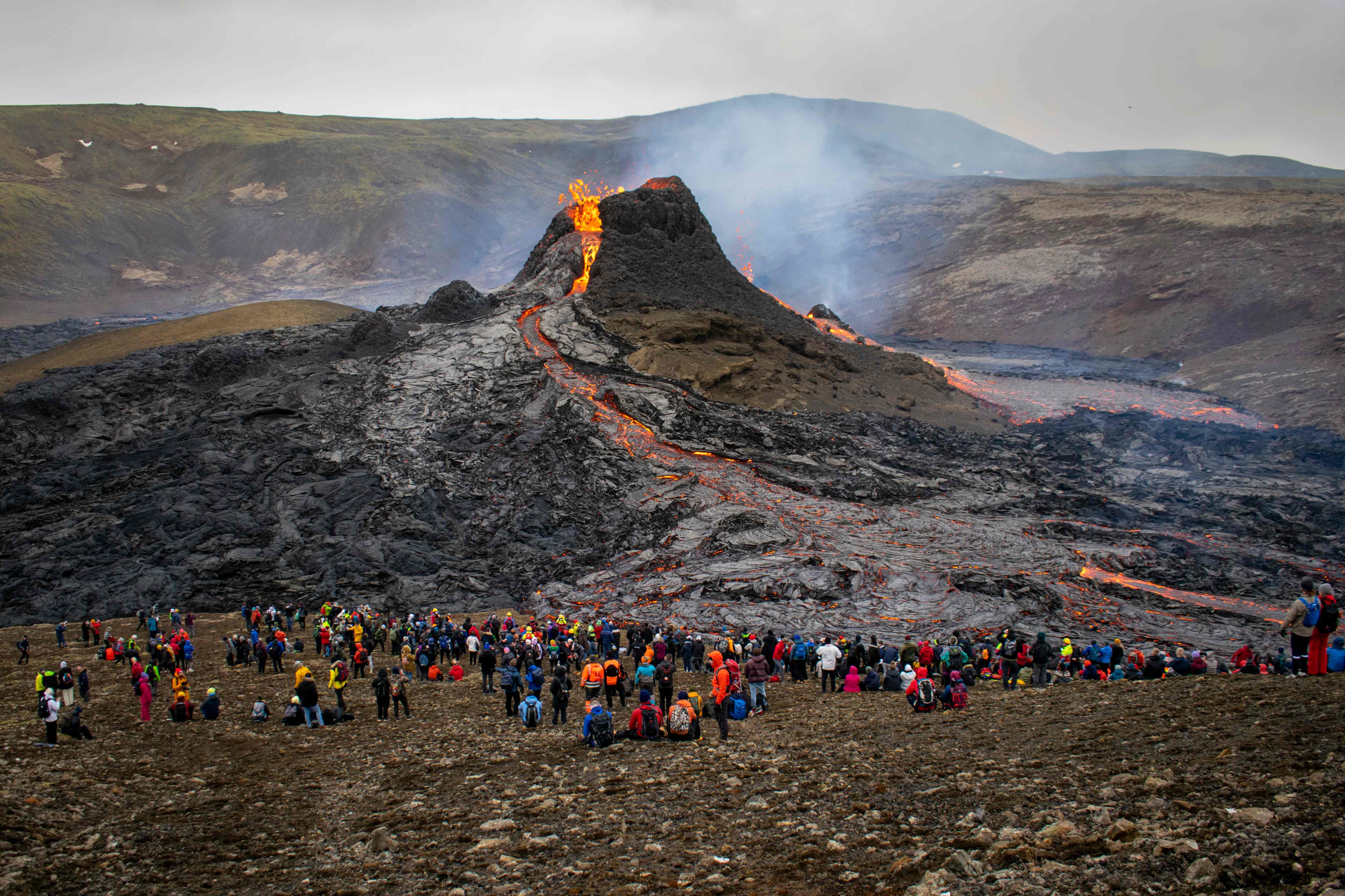 冰岛火山喷发(2)