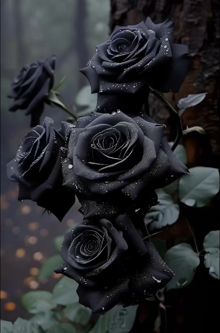 厄瓜多尔黑玫瑰花语温柔真心独一无二你是恶魔且为我所有
