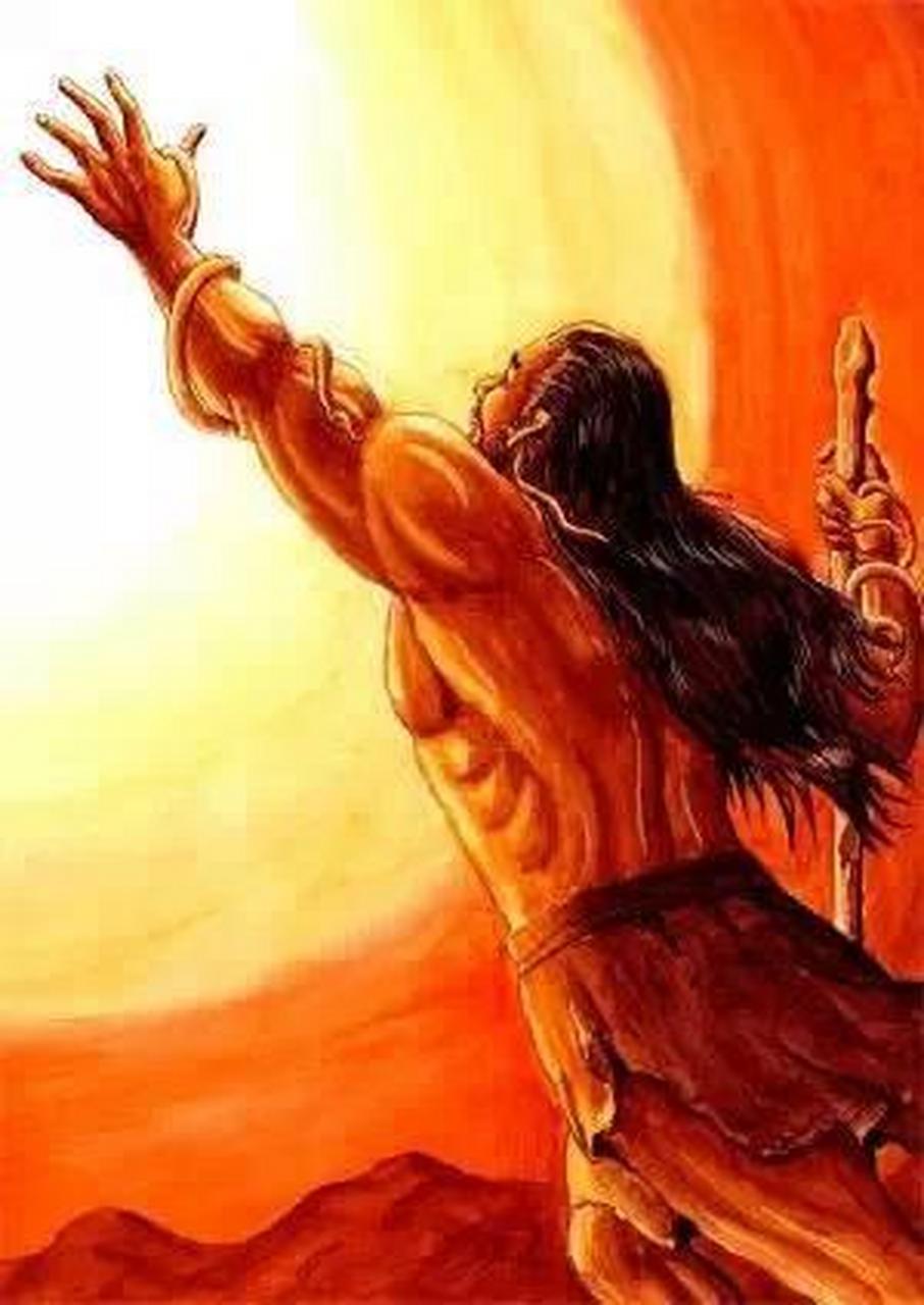 雷泽华胥  相传,雷泽神刚烈威猛,专司的工作是行雷布雨,人首龙身,神通