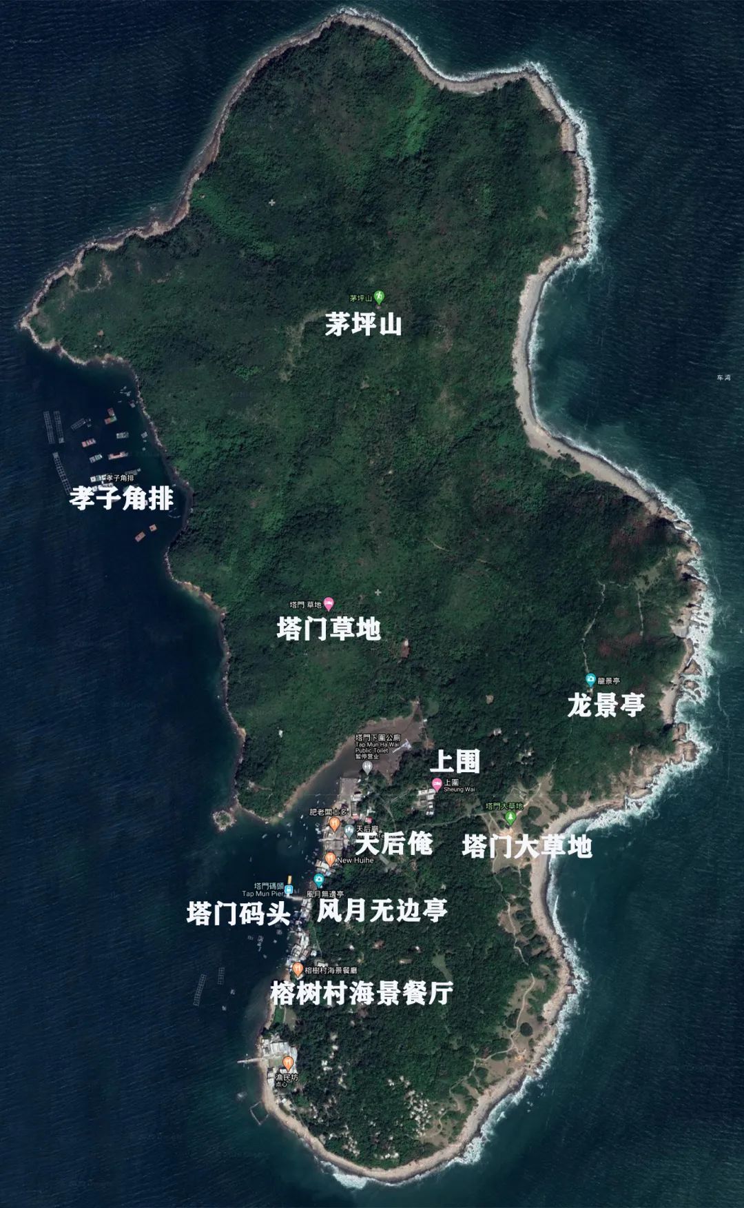 香港塔门岛露营,落日,星辰,大海,夜行,总有不一样的风景