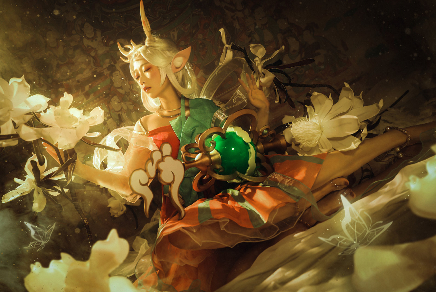 瑶瑶公主神级cos,遇见这样的游走位,打野难道不心动吗?