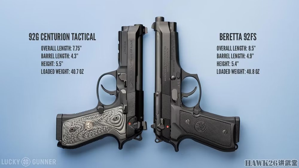评测:威尔森战斗公司92g"百夫长战术"手枪 贝雷塔92完美改型
