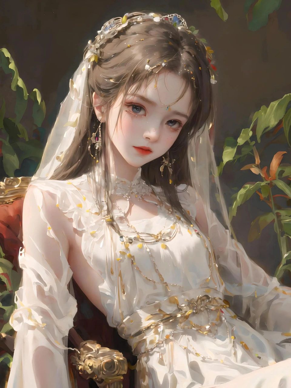 头像|超美异域风格少女