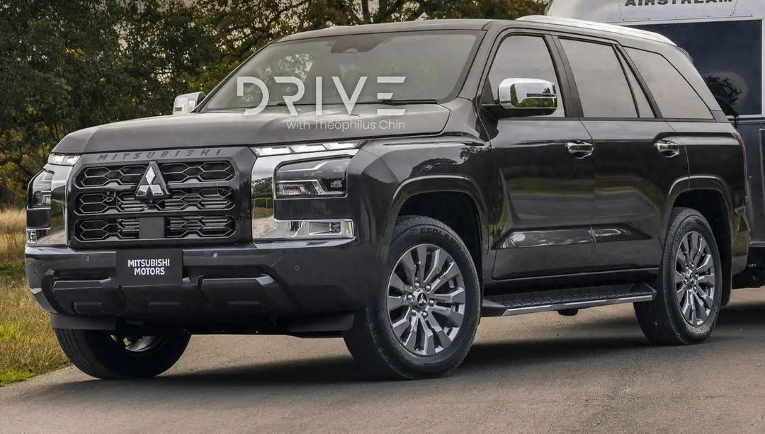 全新三菱帕杰罗,机械野性与奢华合一,v6发动机,超越坦克300!