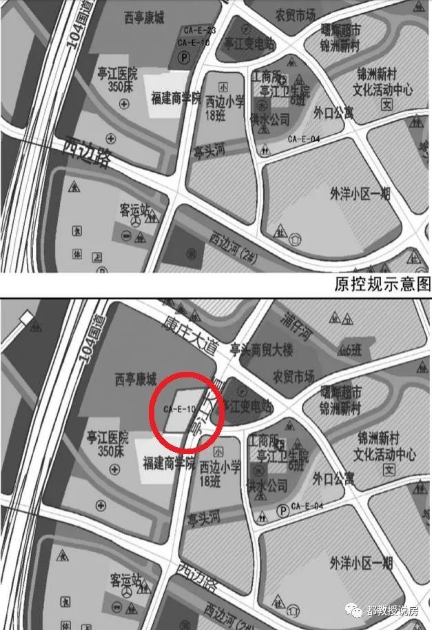 停车场改建安置房,马尾亭江镇区新增住宅用地