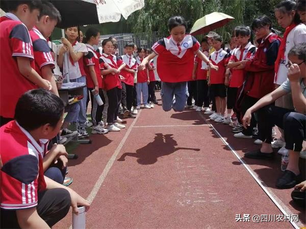 恩阳区柳林小学：举行第七届田径运动会(图2)