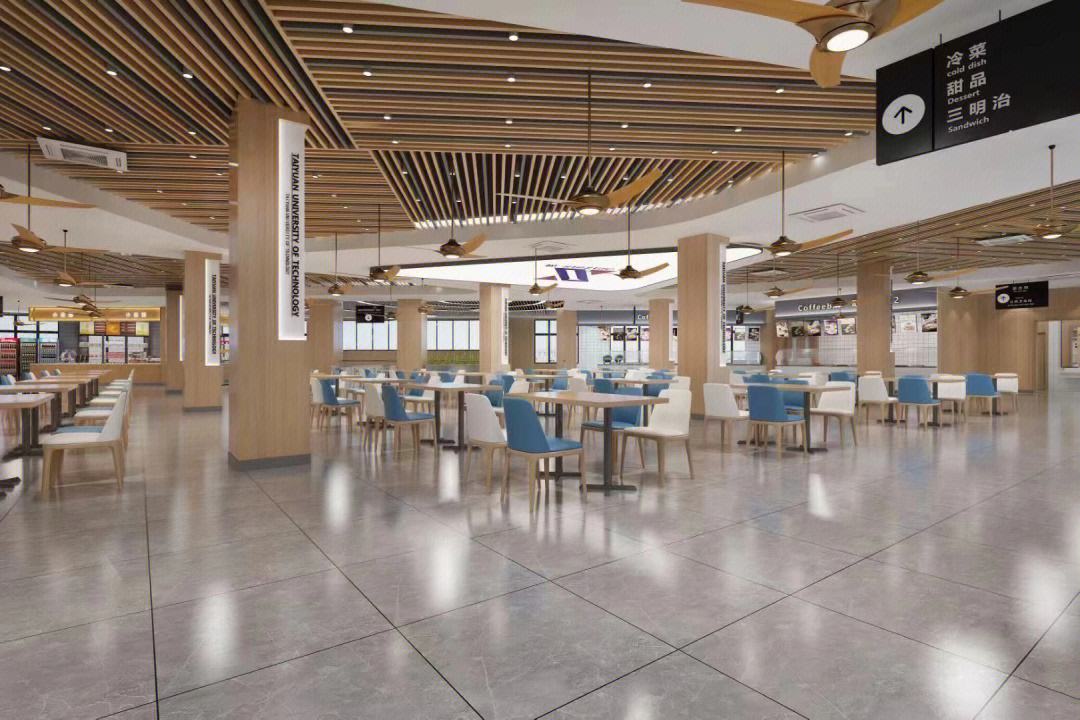 食堂效果图设计需要有特色和创意