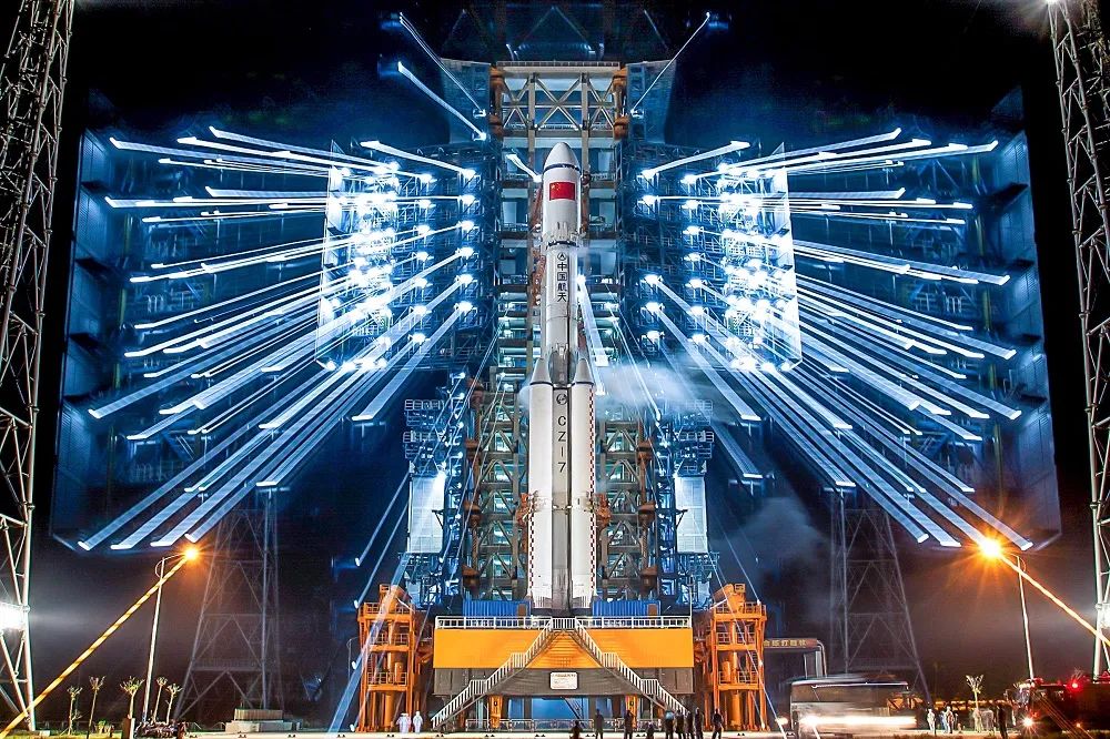 漫漫太空路且看文昌航天发射场美图太空像素