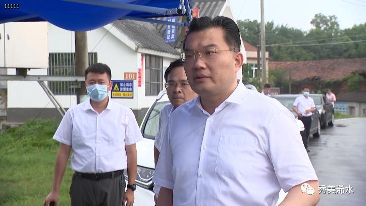 李军杰来浠水调研花湖机场噪音区拆迁工作
