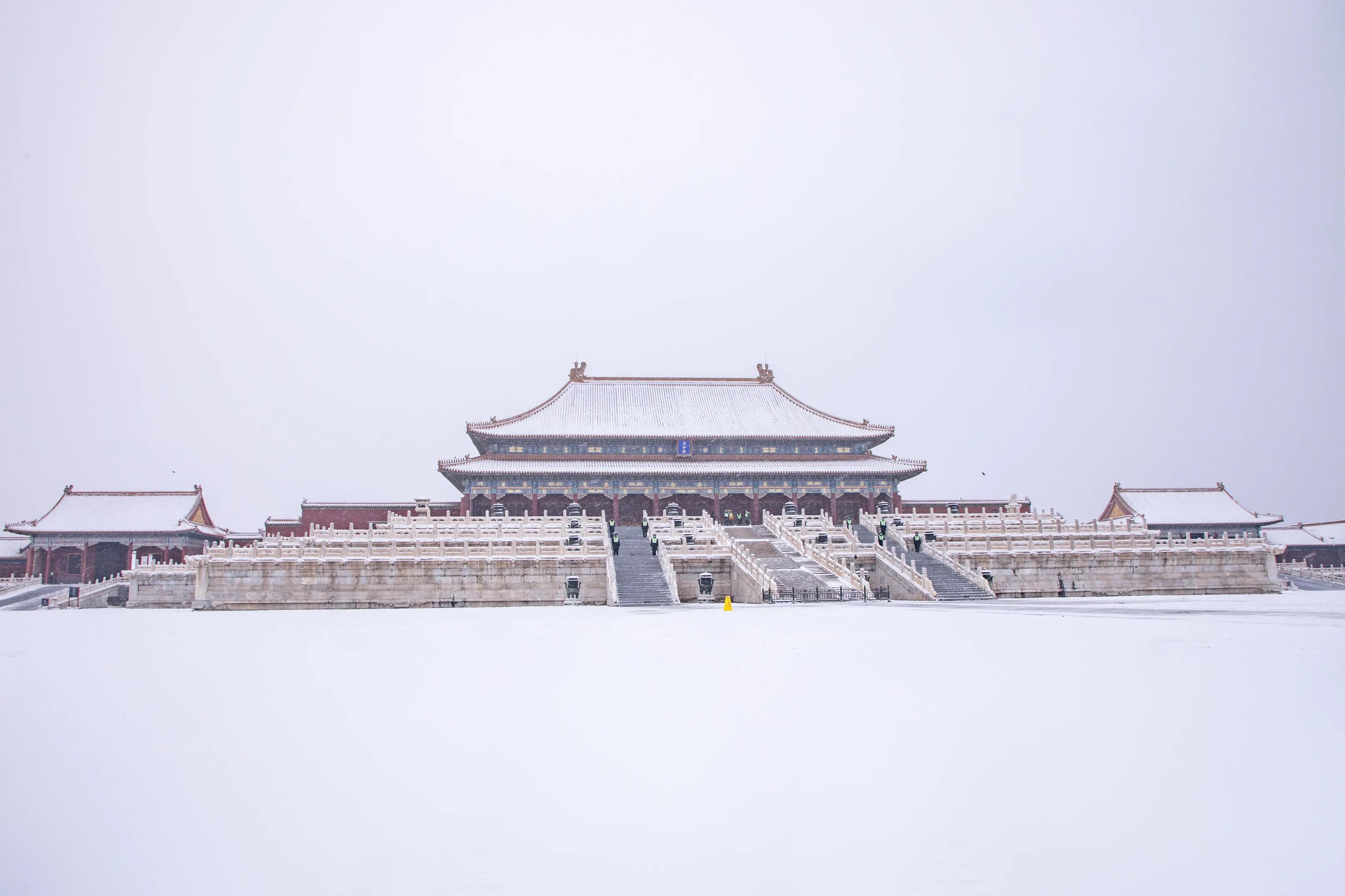 我在北京拍故宫:故宫的雪景到底有多美?