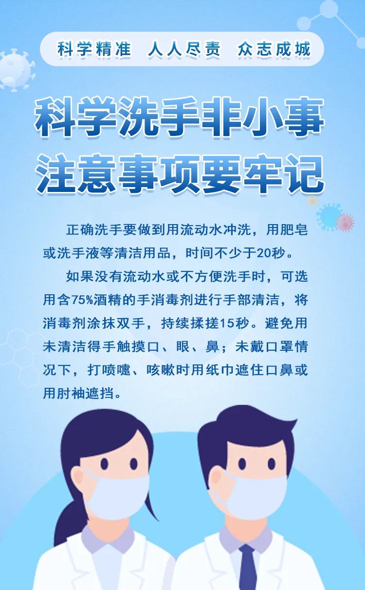 【疫情防控】科学洗手非小事,注意事项要牢记