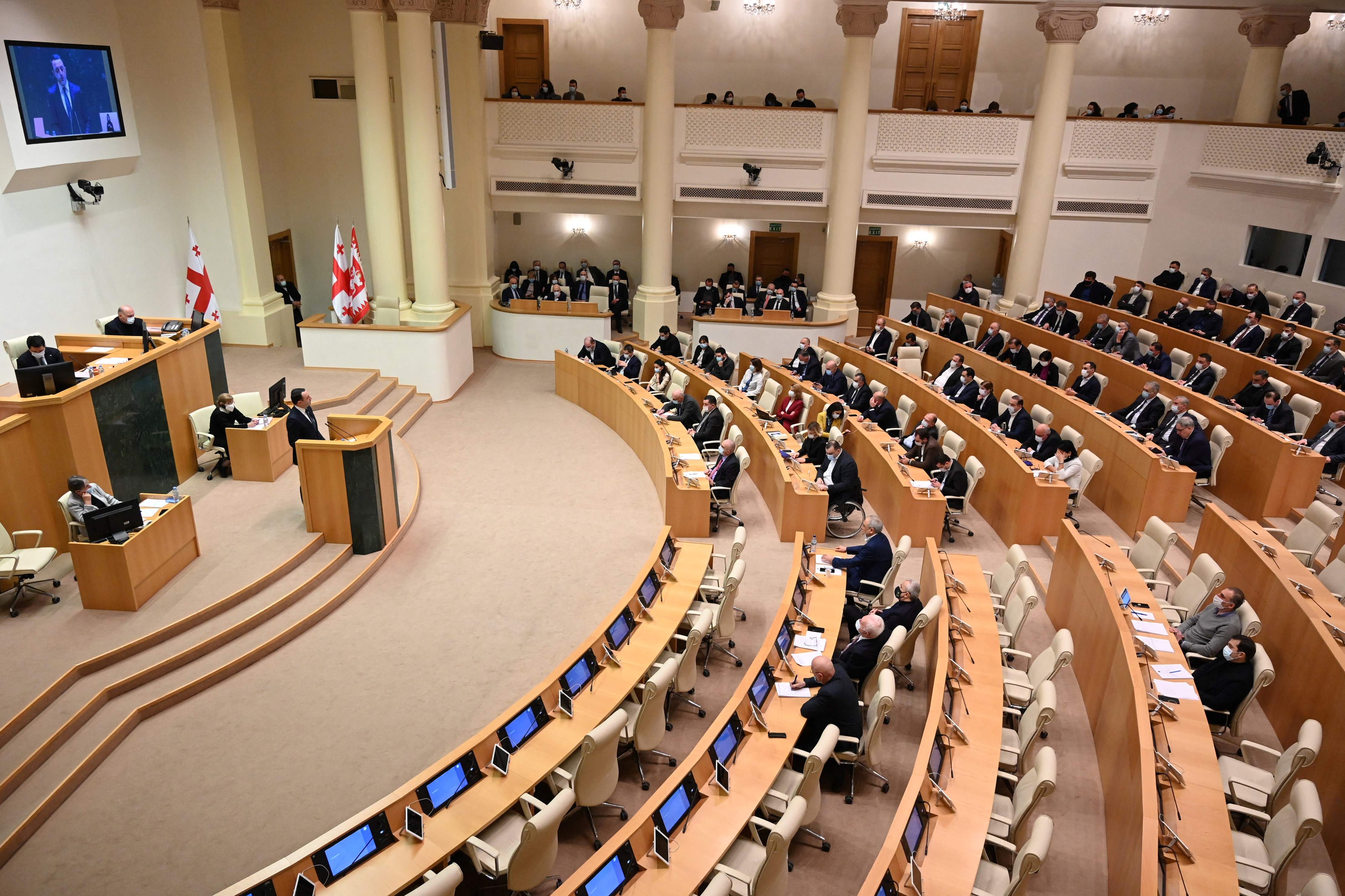 格鲁吉亚议会通过对新总理和内阁信任投票