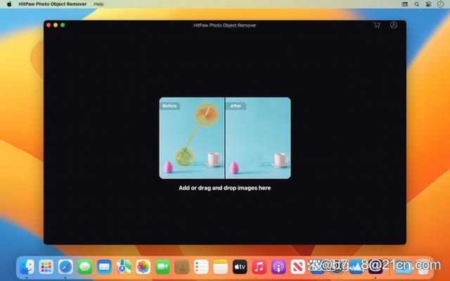 hitpaw photo object remover mac ai智能去水印工具圖像物體移除