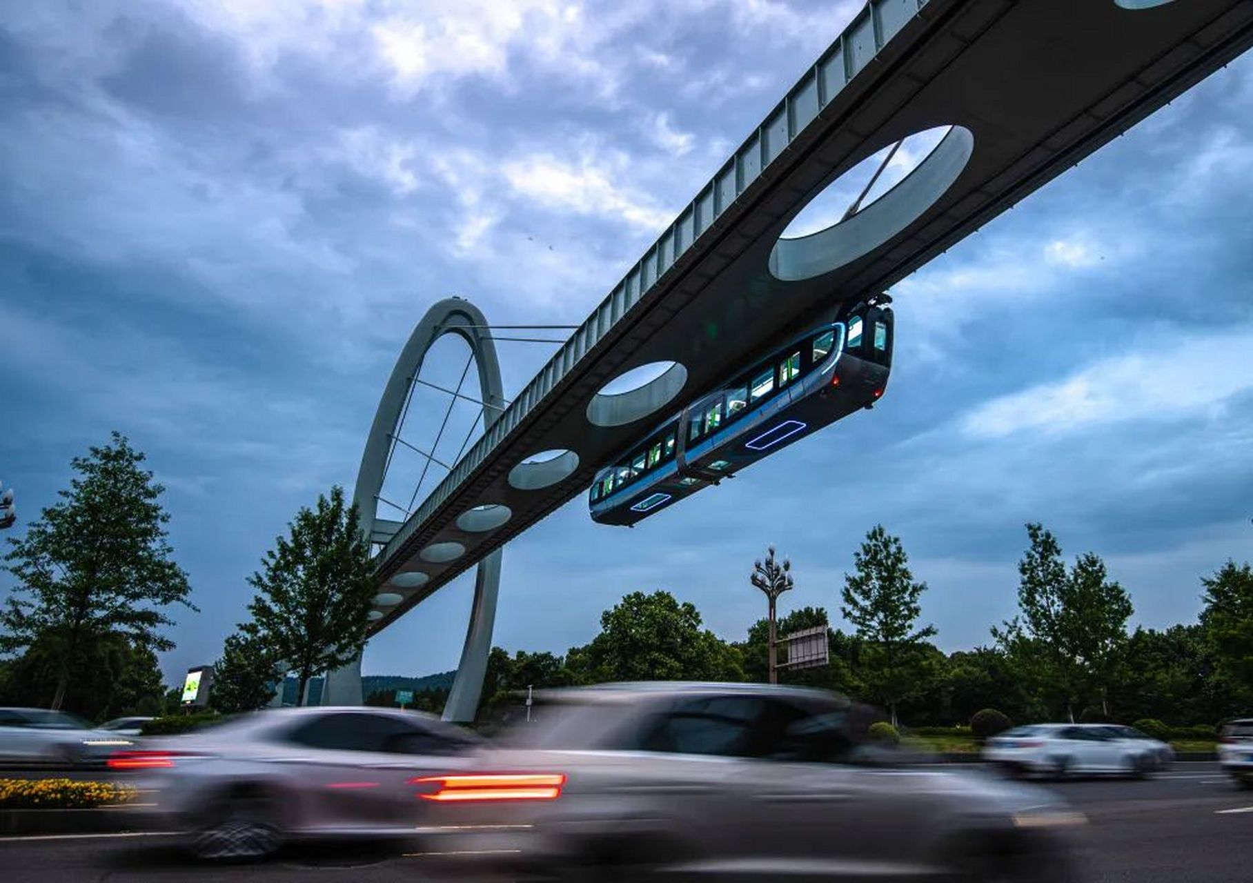 驻马店空轨建设图片