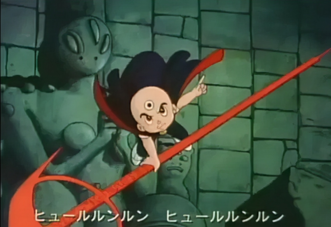 fc三目童子,为什么结局动画的三眼神童会被女孩子追着跑?