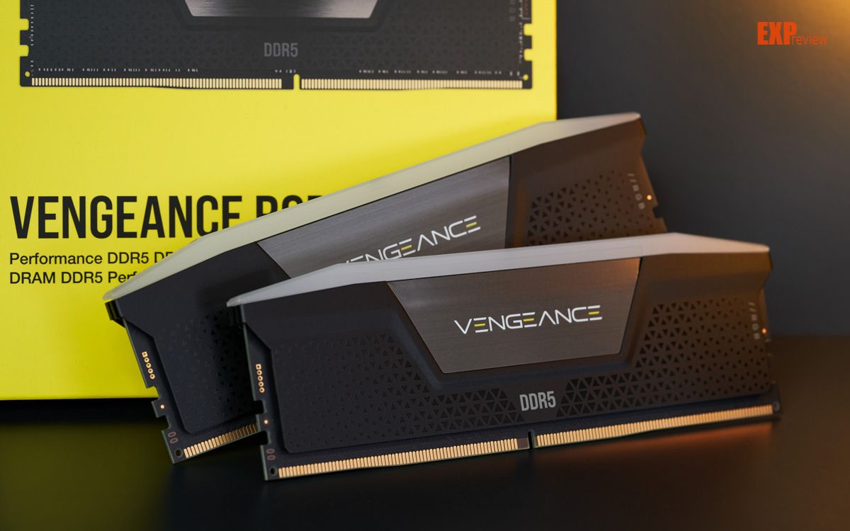 美商海盗船复仇者rgb ddr5 6000mhz内存评测:有性能有颜值