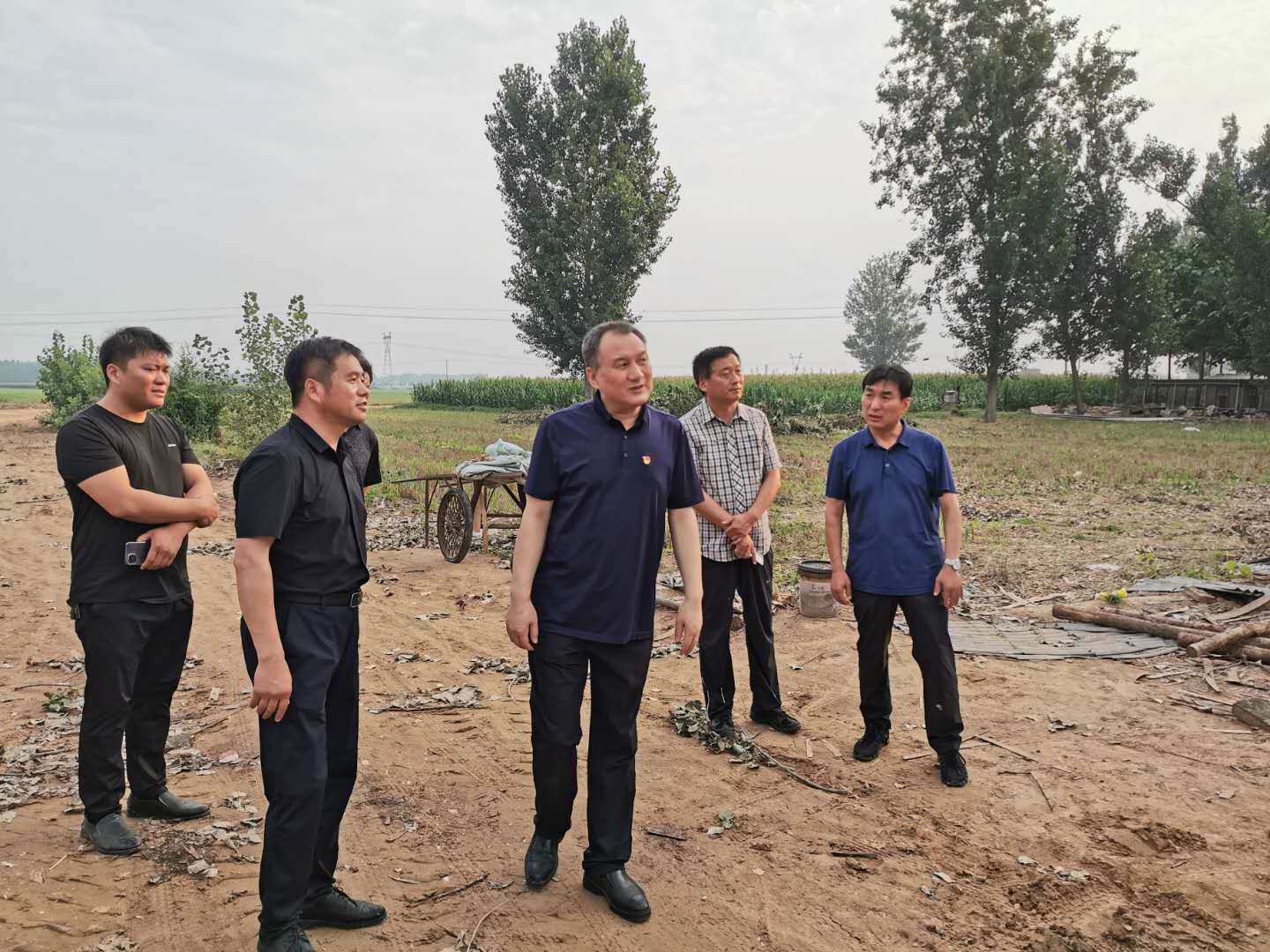 董良鸿调研滑县专用铁路项目建设情况