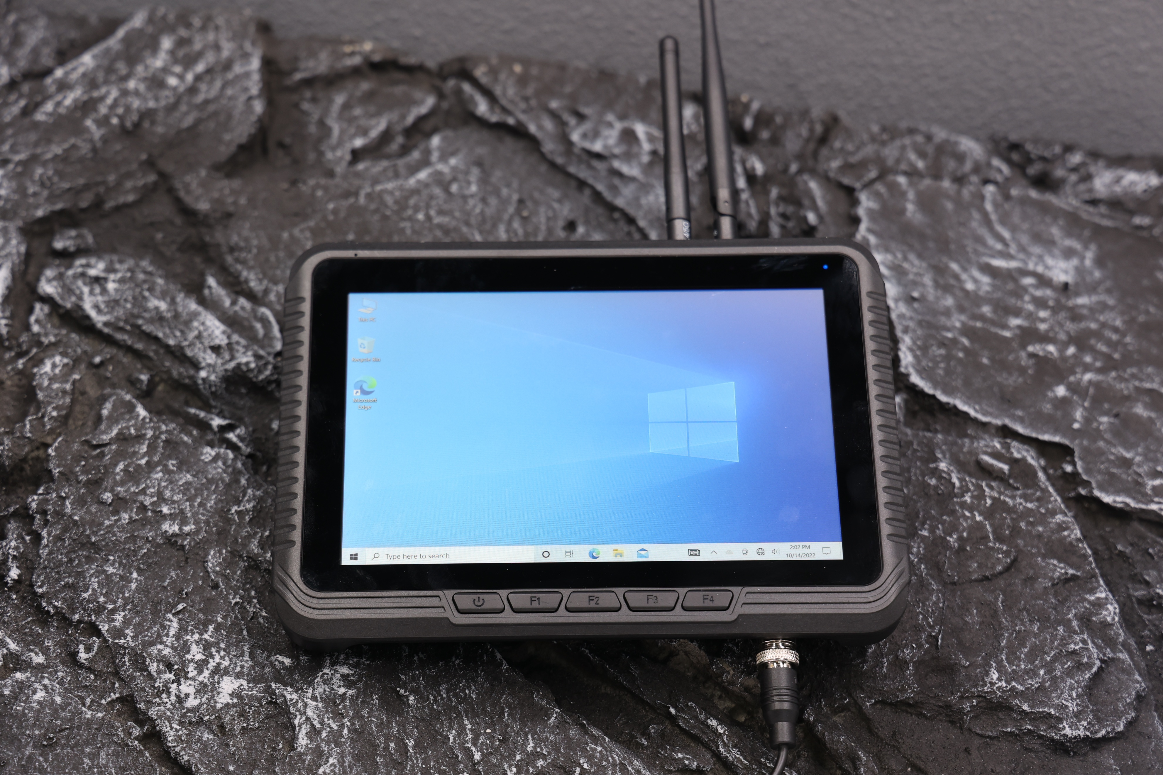 亿道丨8英寸车载平板丨车载终端丨港口物流应用