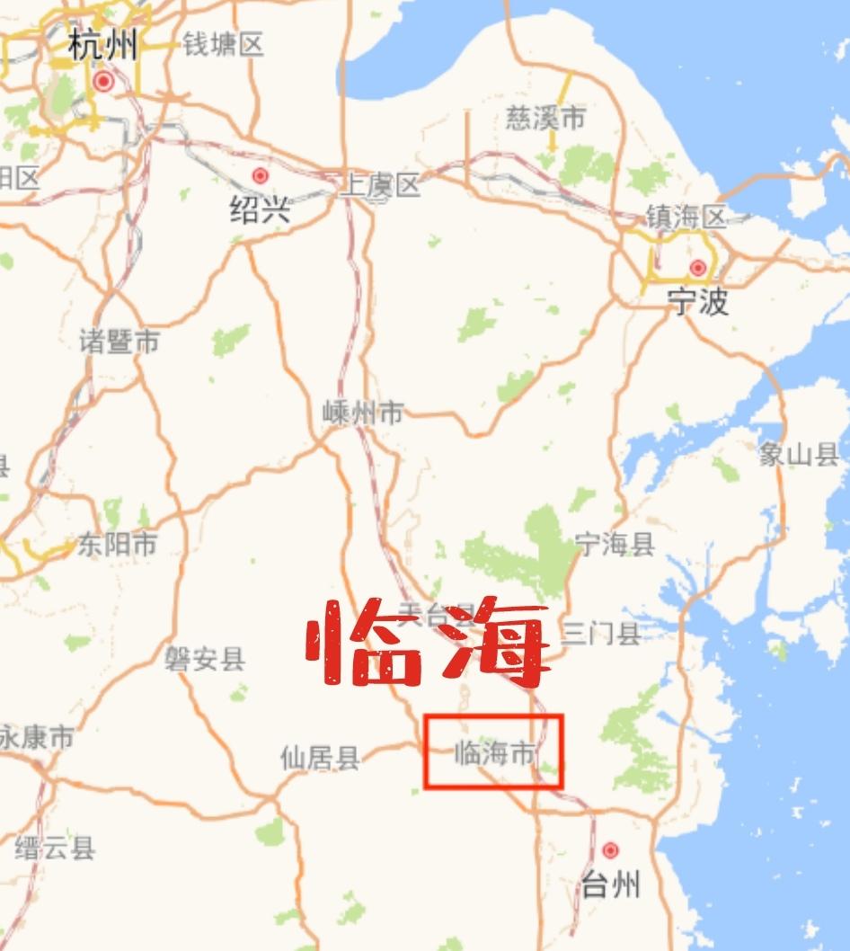 临海东湖地图图片