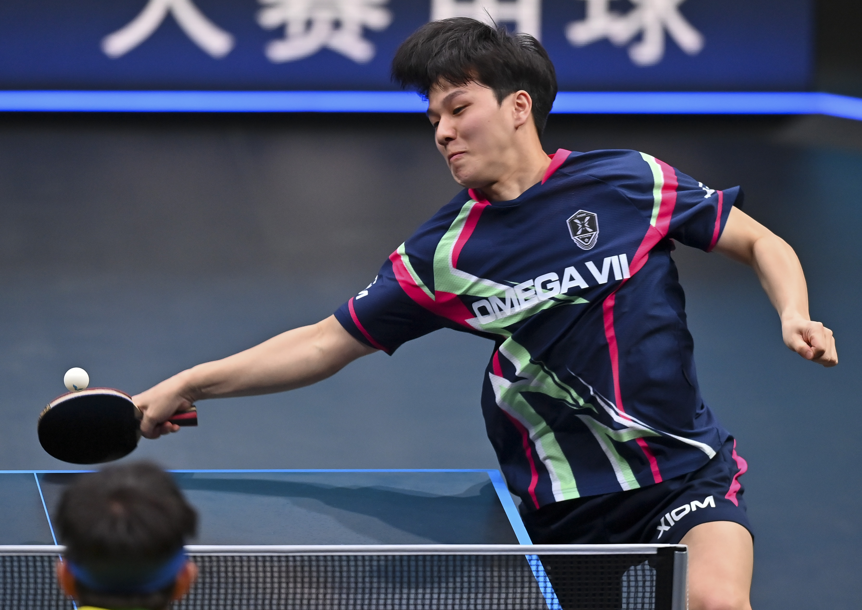 乒乓球——多哈wtt挑战赛:雨果晋级八强