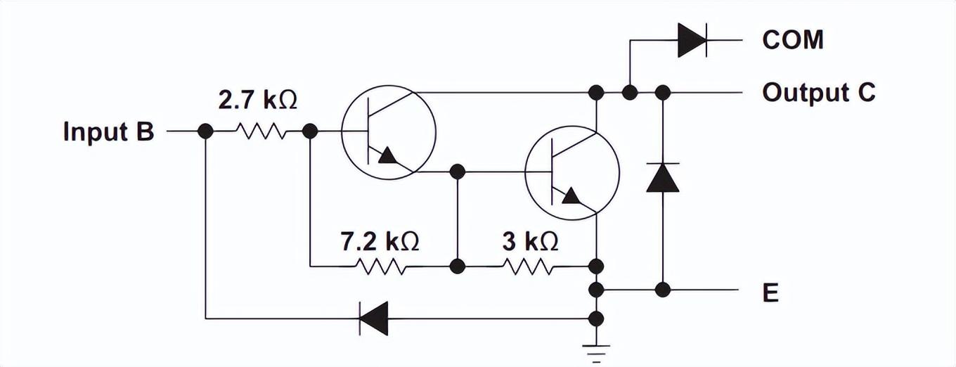 德州仪器uln2803adwr达林顿晶体管阵列的工作原理,特性以及应用