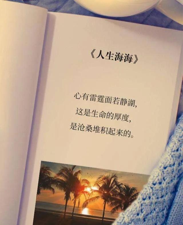 《人生海海》20句经典语录,让你看清生活的本质后,依然热爱它