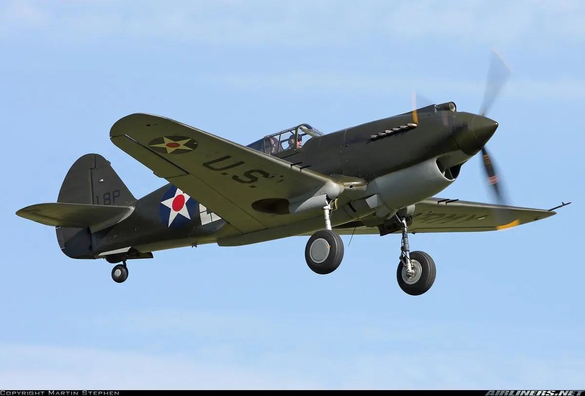 飞行的战斧:美国寇蒂斯p40战斗机